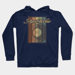 April Wine Vynil Silhouette Hoodie